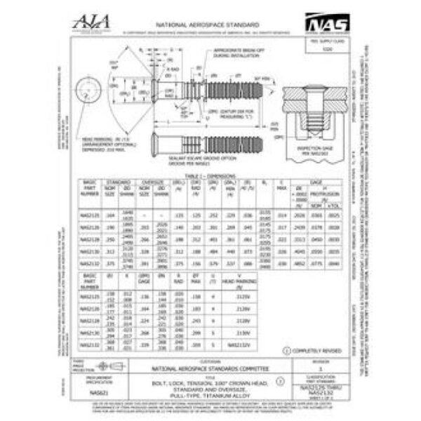 AIA NAS2125-2132