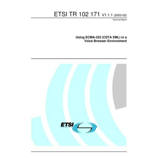 ETSI TR 102 171