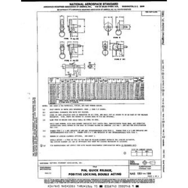 AIA NAS1353-1366