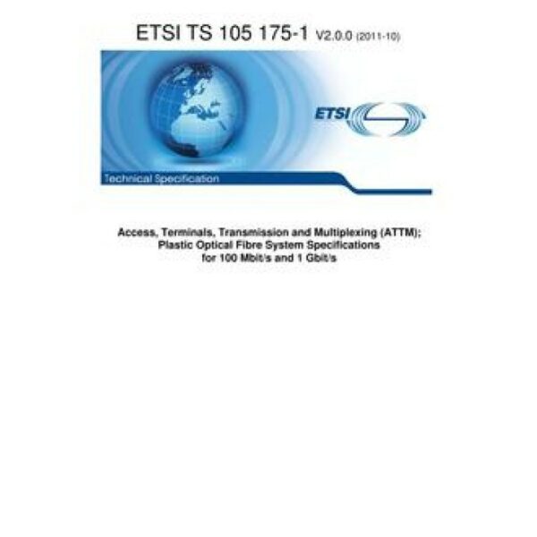 ETSI TS 105 175-1