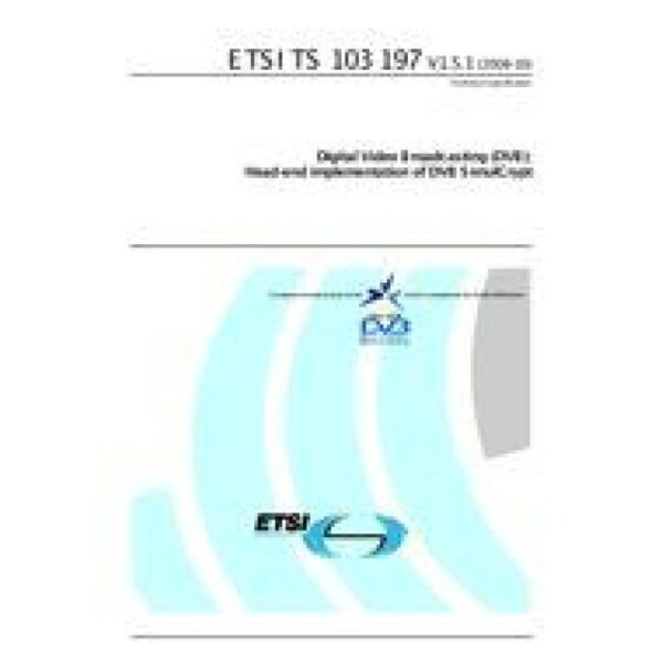 ETSI TS 103 197