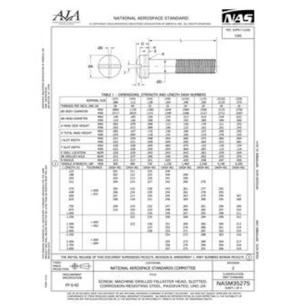 AIA NASM35275