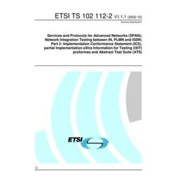 ETSI TS 102 112-2