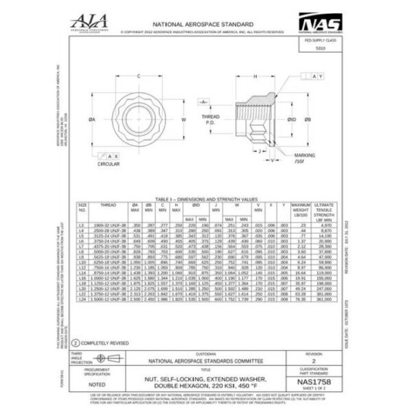 AIA NAS1758