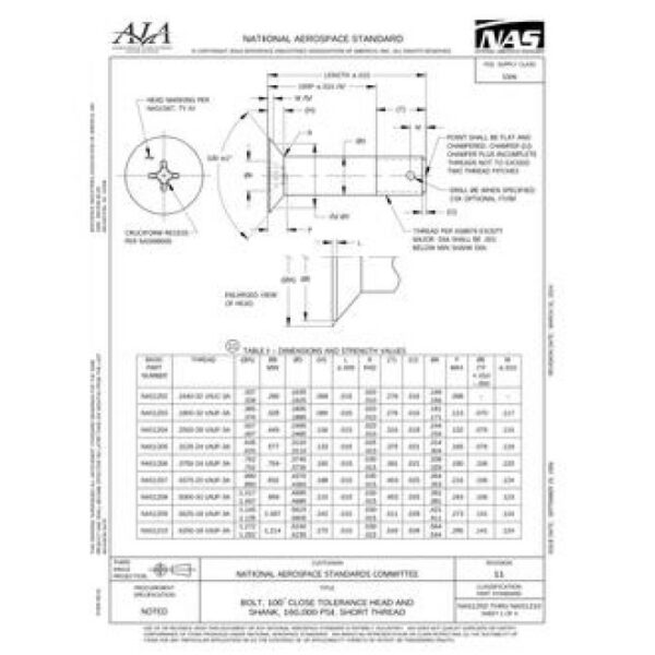 AIA NAS1202-1210