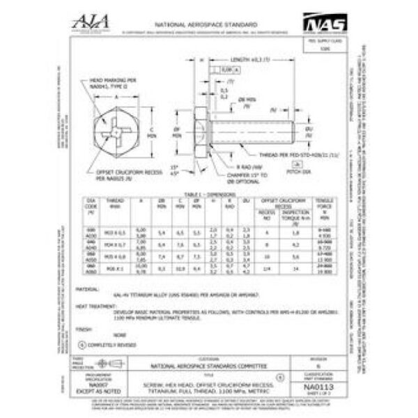 AIA NA0113