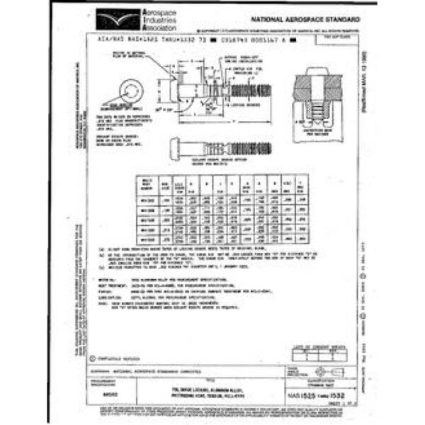 AIA NAS1525-1532