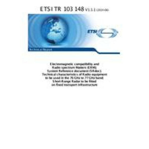 ETSI TR 103 148