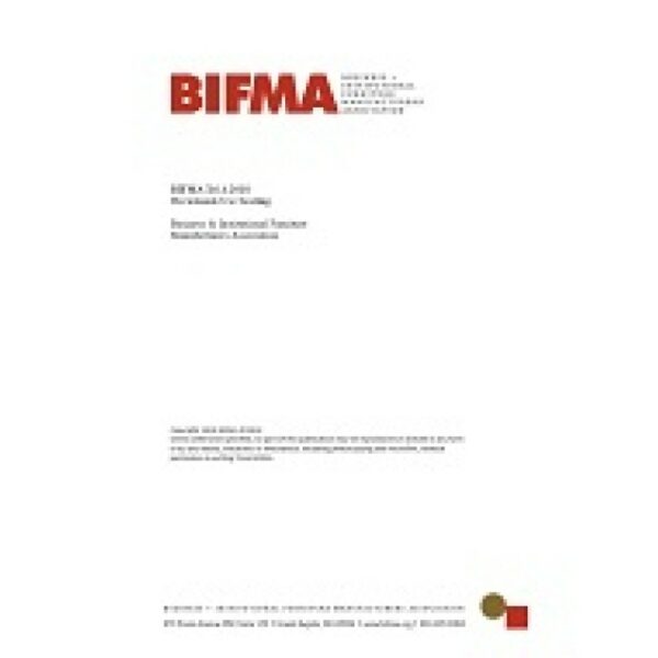 BIFMA X6.4-2018