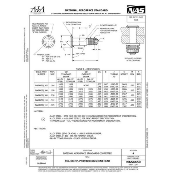 AIA NAS4450