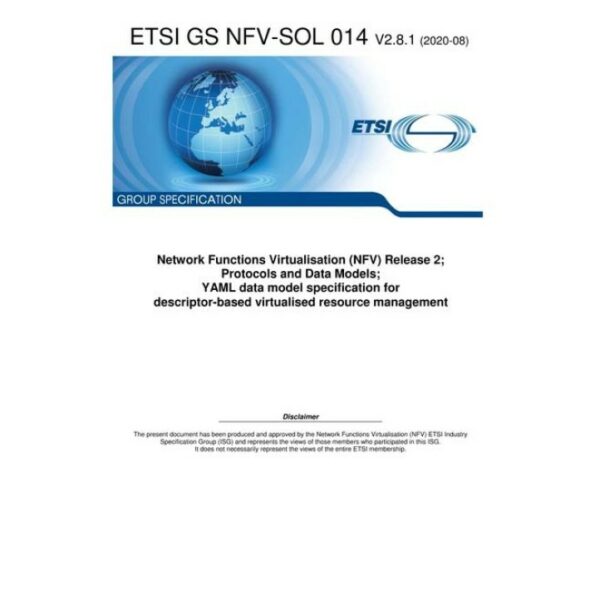 ETSI GS NFV-SOL 014