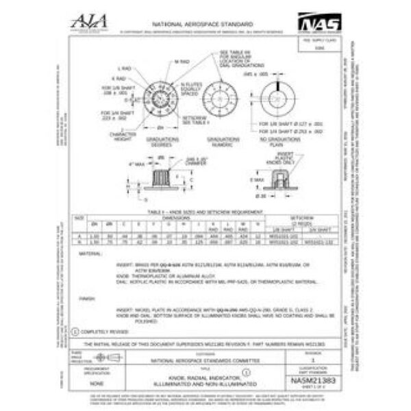 AIA NASM21383