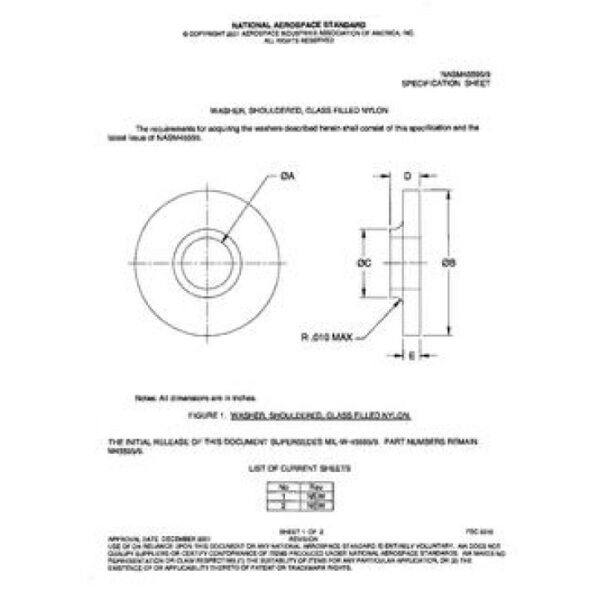 AIA NASM45595/9