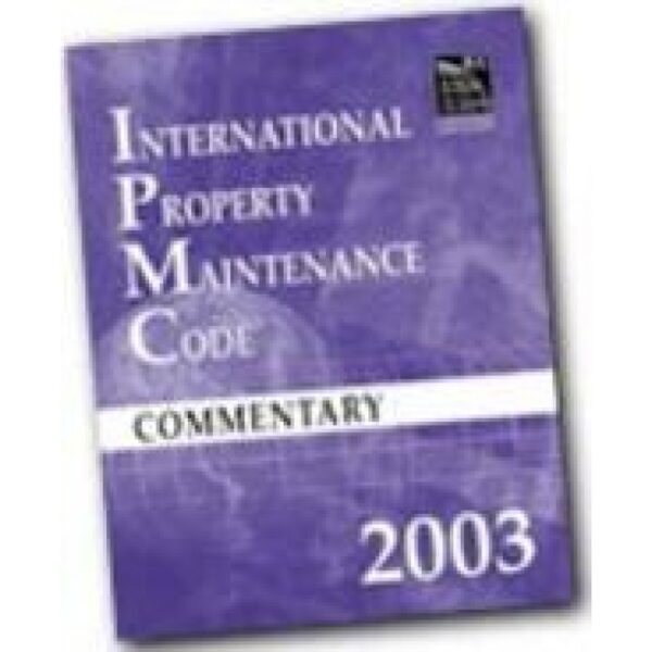 ICC IPMC-2003 Commentary