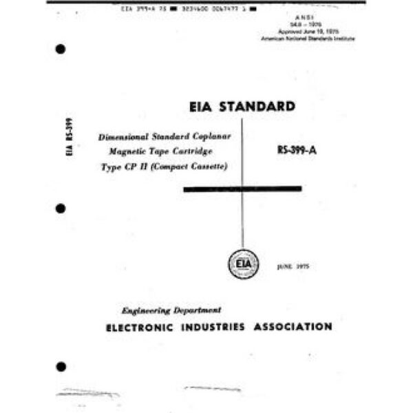 ECIA RS-399-A