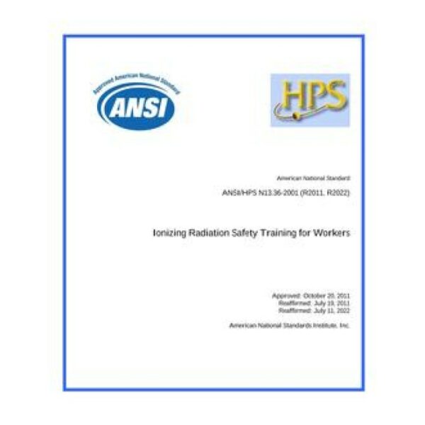 HPS ANSI/HPS N13.36