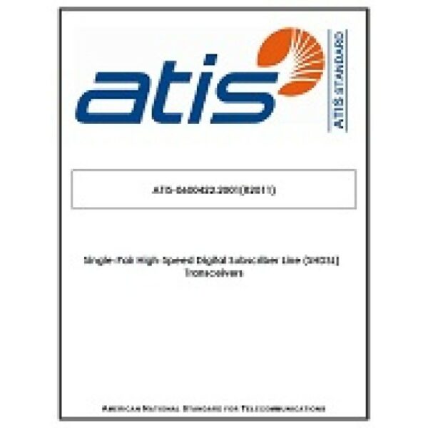 ATIS 0600422.2001(S2015)