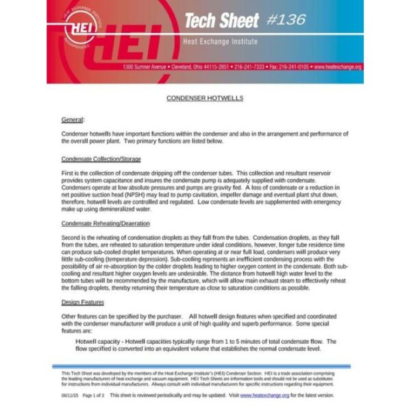 HEI Tech Sheet #136