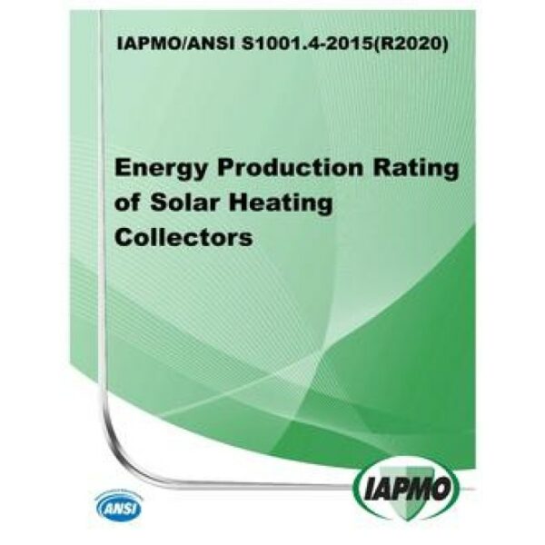 IAPMO S1001.4-2015 (R2020)