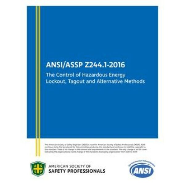 ASSP Z244.1-2016 (R2020)