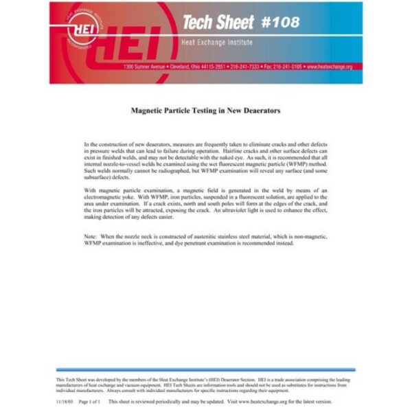 HEI Tech Sheet #108