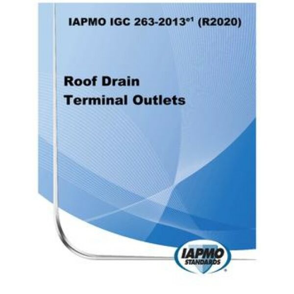 IAPMO IGC 263-2013e1 (R2020)