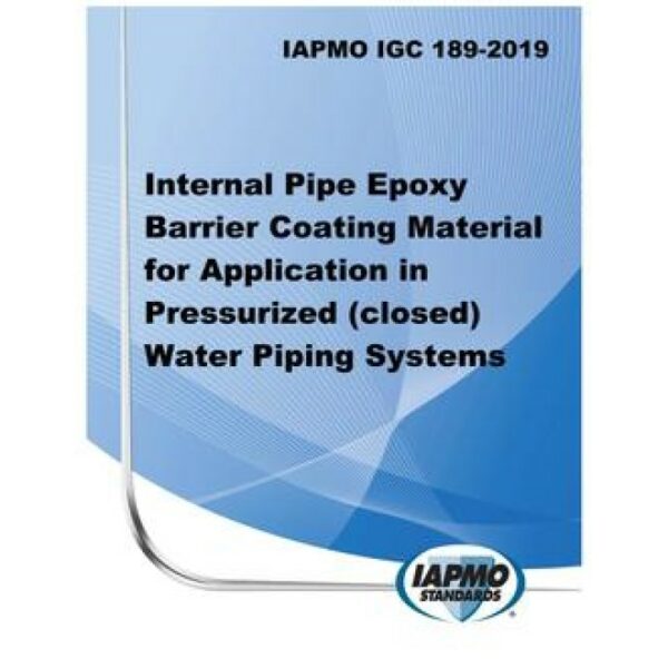 IAPMO IGC 189-2019