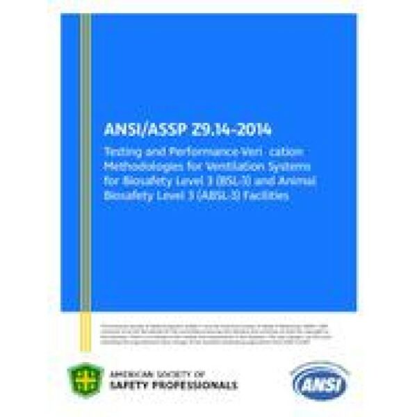 ASSP Z9.14-2014