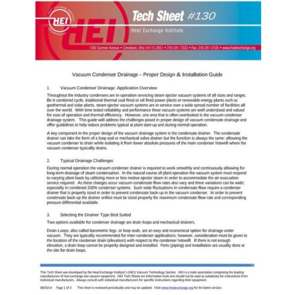 HEI Tech Sheet #130