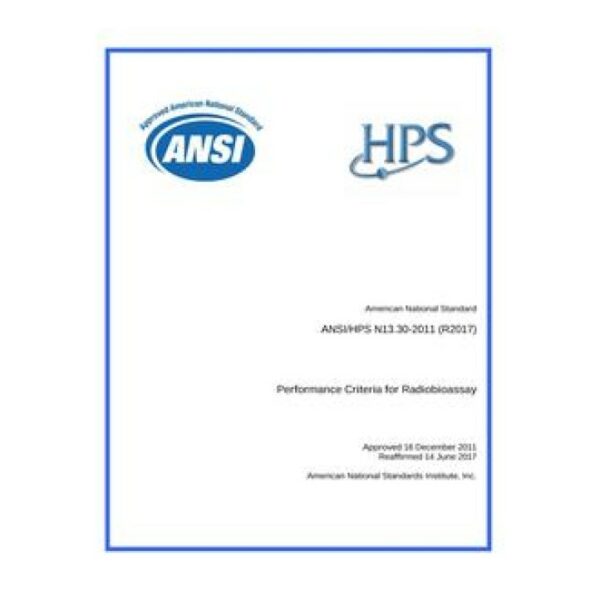 HPS ANSI/HPS N13.30