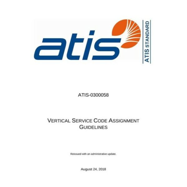 ATIS 0300058(2018-08)