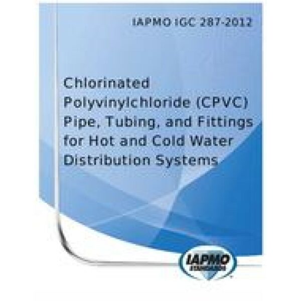 IAPMO IGC 287-2012