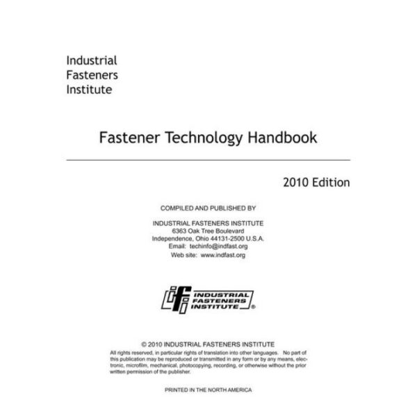 IFI FASTENER TECHNOLOGY HANDBOOK