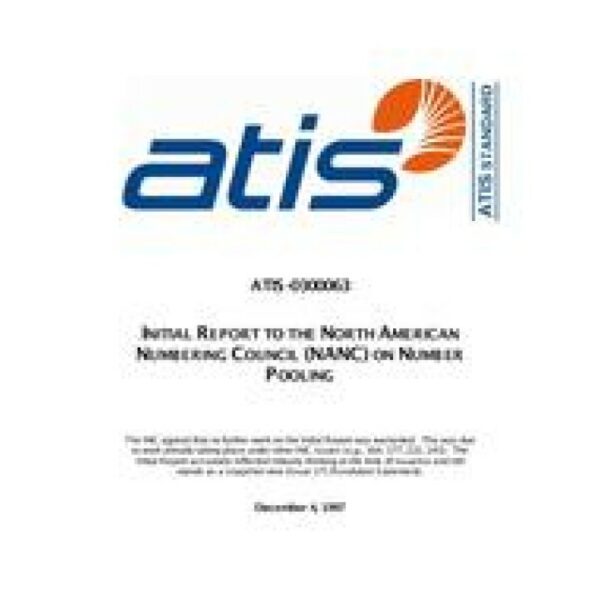 ATIS 0300063(1997-12)