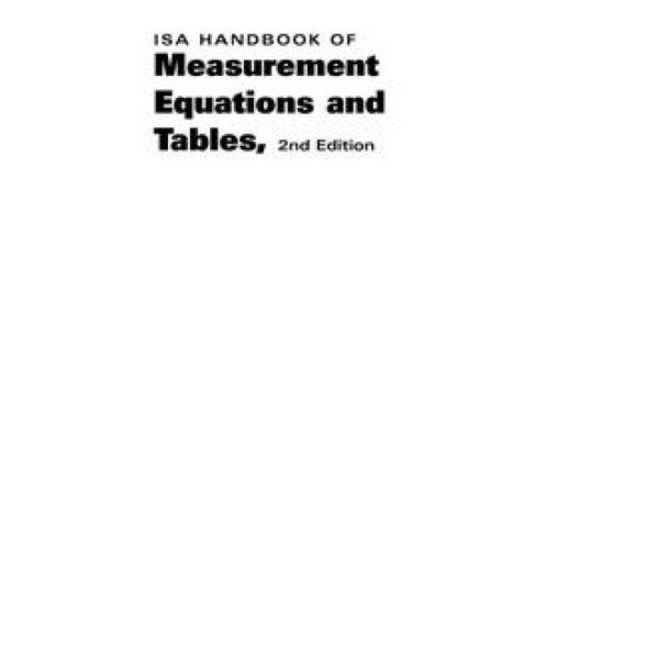 ISA Handbook of Measurement Equations and Tables