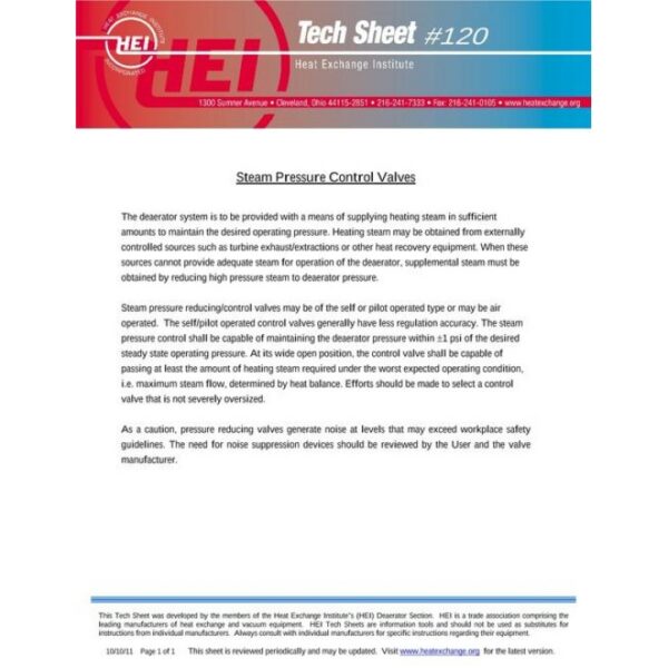 HEI Tech Sheet #120