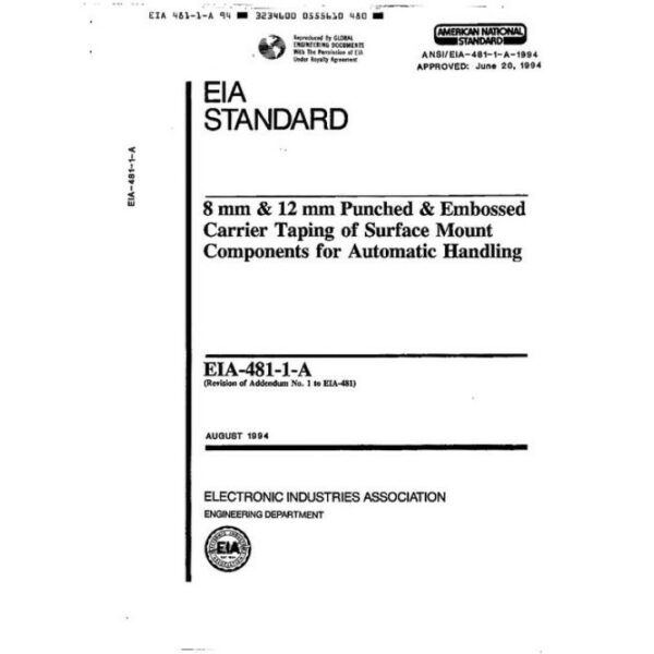 ECIA EIA-481-1-A