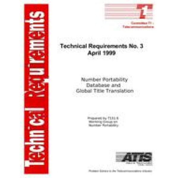 ATIS T1.TRQ.03-1999