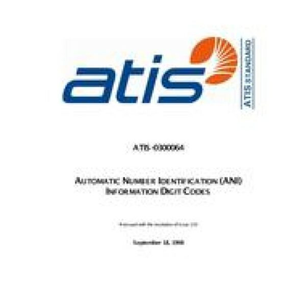 ATIS 0300064(1998-09)