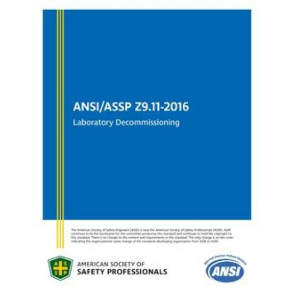 ASSP Z9.11-2016