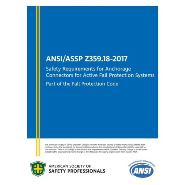 ASSP Z359.18-2017