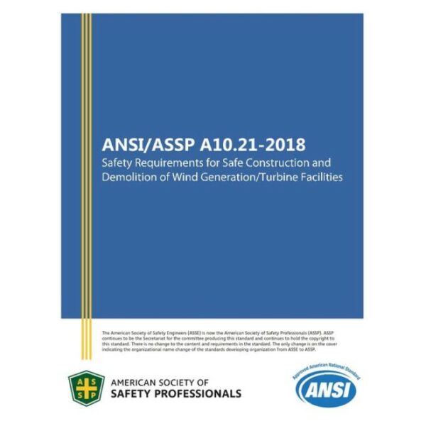 ASSP A10.21-2018