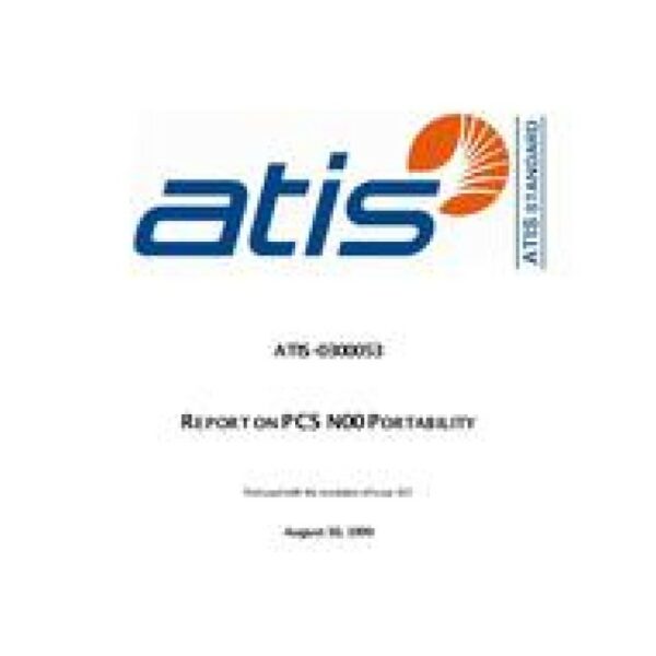 ATIS 0300053(1999-08)