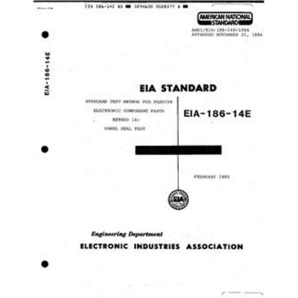 ECIA EIA-186-14E