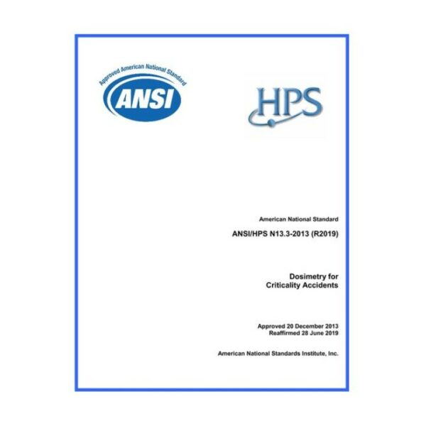 HPS ANSI/HPS N13.3