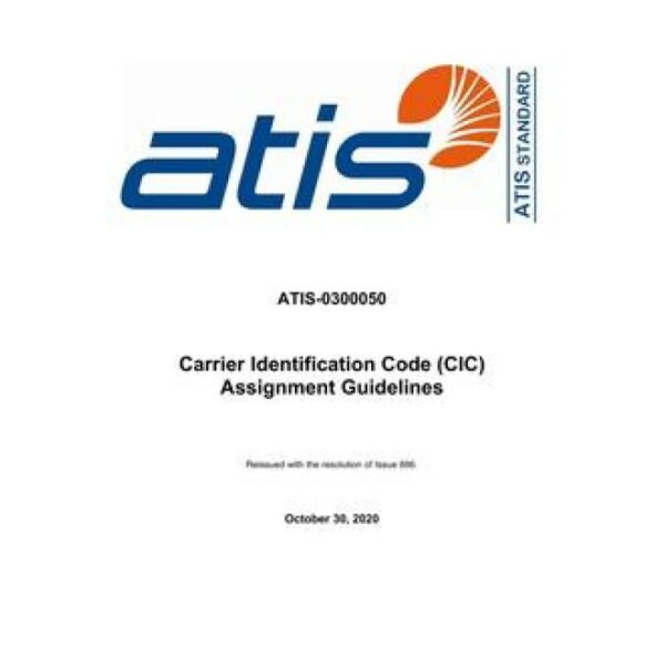 ATIS 0300050(2020-10)