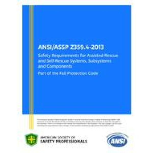 ASSP Z359.4-2013 (R2022)