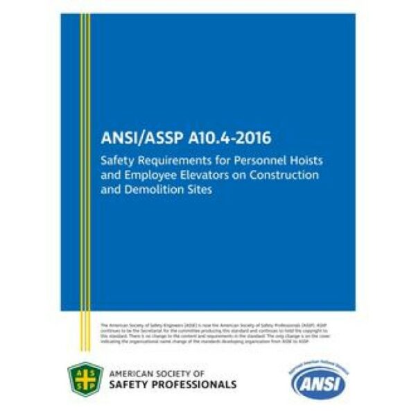 ASSP A10.4-2016