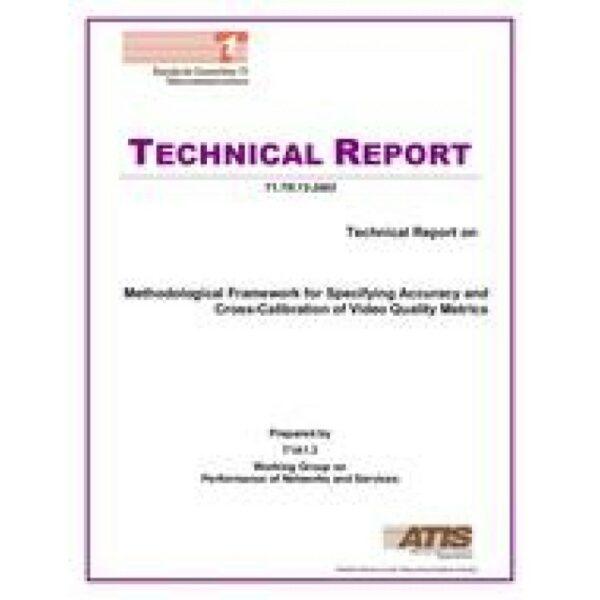 ATIS T1.TR.72-2003