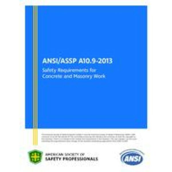 ASSP A10.9-2013 (2018)